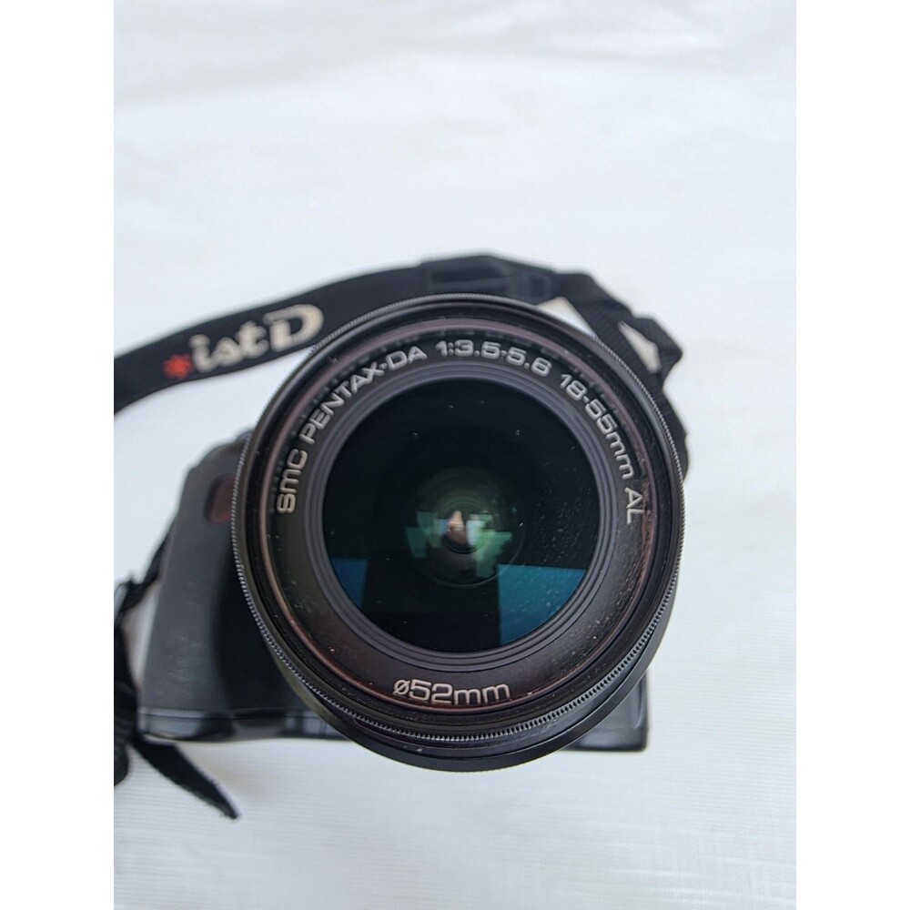 Pentax ist DL 6.1MP DSLR Camera Black w/ DA 18-55mm Lens Tested And Works - Picture 16 of 16